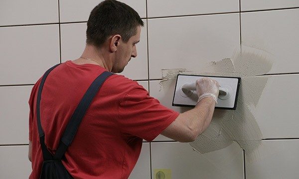 Затирка швов плитки
